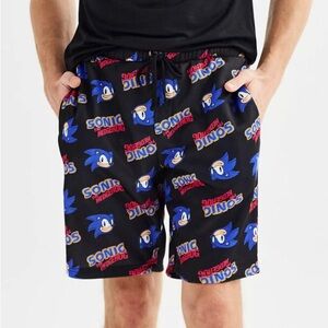 NEW Sonic The Hedgehog Lounge Shorts. Medium‎